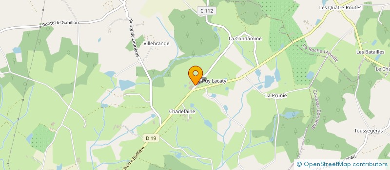 localisation de l'entreprise GAEC SUDRAT à SAINT-YRIEIX-LA-PERCHE