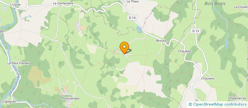 localisation de l'entreprise GAEC TALLOT à CLUGNAT