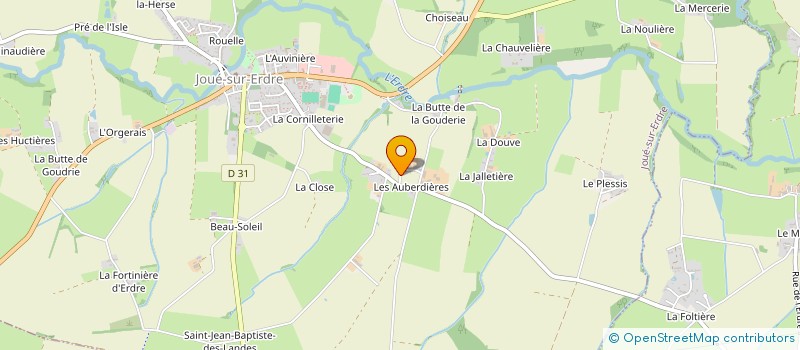 localisation de l'entreprise GAEC TARIOT à JOUE-SUR-ERDRE