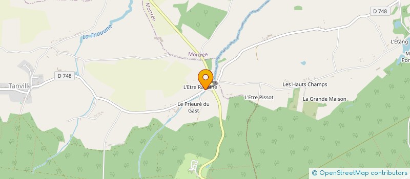 localisation de l'entreprise GAEC TAUPIN à TANVILLE