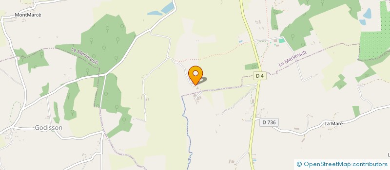 localisation de l'entreprise GAEC TAUPIN ET FILS à LE MERLERAULT