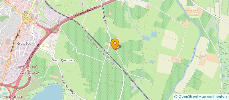 localisation de l'entreprise GAEC TAVALLO  NARBONNE