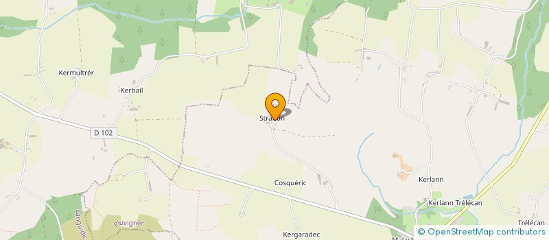 localisation de l'entreprise GAEC TER LANN à PLUVIGNER