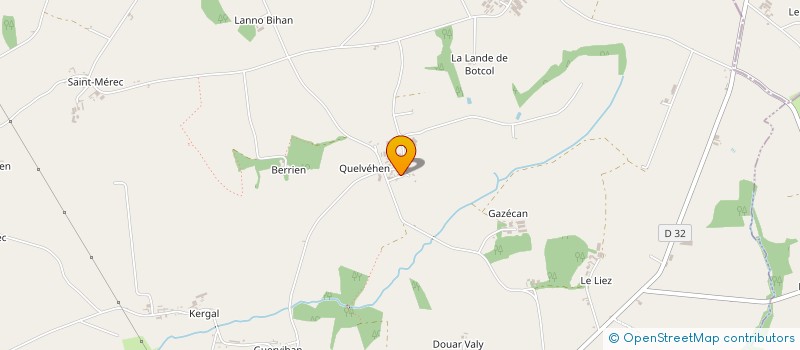 localisation de l'entreprise GAEC TER SCHURE à KERGRIST