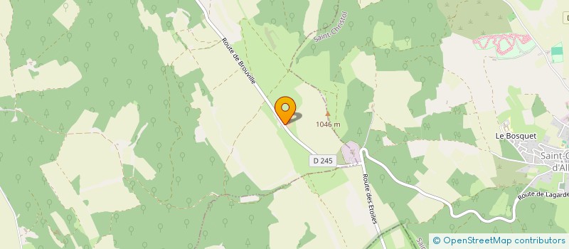 localisation de l'entreprise GAEC TERRE DES LAVANDES à SAULT