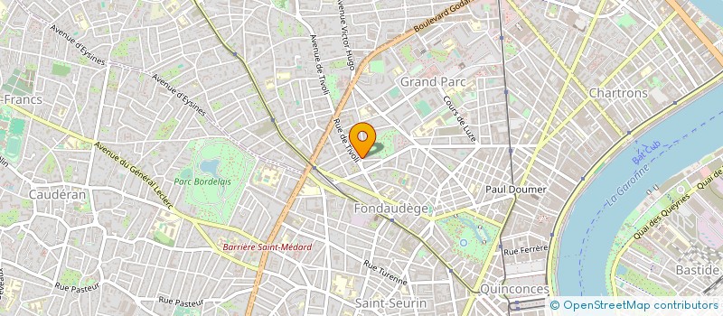 localisation de l'entreprise GAEC TERRIENNES à BORDEAUX