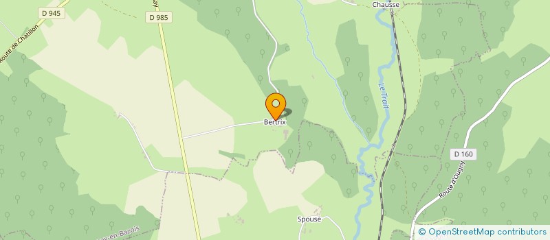 localisation de l'entreprise GAEC THIONNET  AUNAY-EN-BAZOIS