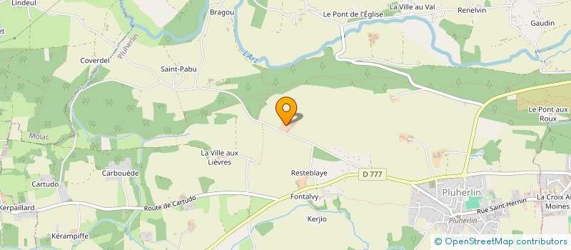 localisation de l'entreprise GAEC THOREL à CADEN