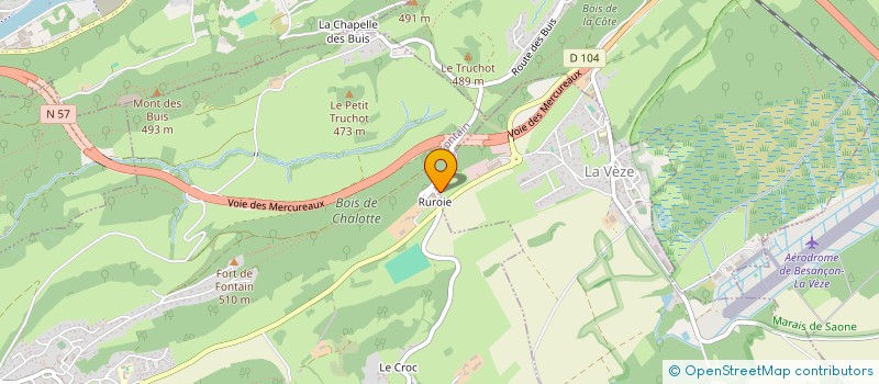 localisation de l'entreprise GAEC TOITOT LA FERME ROSE à FONTAIN