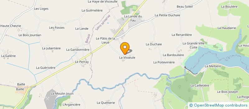 localisation de l'entreprise GAEC TRAVERS à SERVON-SUR-VILAINE