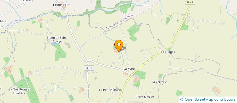 localisation de l'entreprise GAEC TRAVERT  PASSAIS VILLAGES
