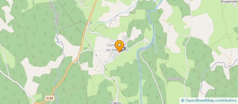 localisation de l'entreprise GAEC TREMOLIERE à CHASTANIER