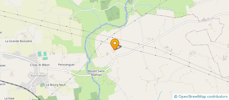 localisation de l'entreprise GAEC TRIBUTERRE  BANNALEC