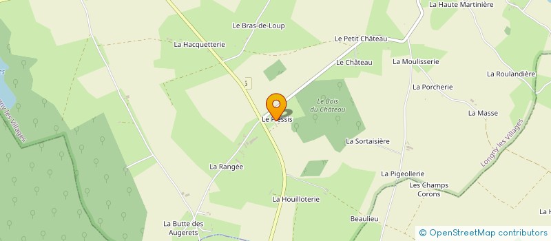 localisation de l'entreprise GAEC TRITTEN à LONGNY LES VILLAGES