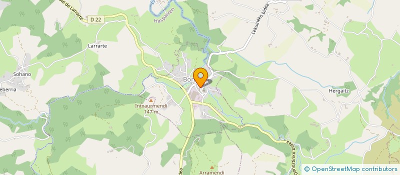 localisation de l'entreprise GAEC TTUKULUA à HASPARREN