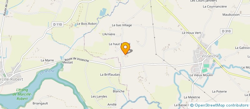 localisation de l'entreprise GAEC TUAL à VISSEICHE