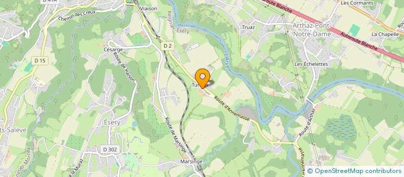localisation de l'entreprise GAEC TURGNY  REIGNIER-ESERY