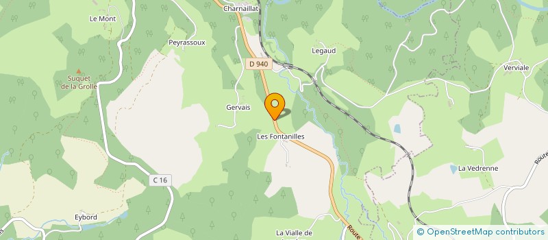 localisation de l'entreprise GAEC UN PETIT BOUT DE NATURE à EYMOUTIERS