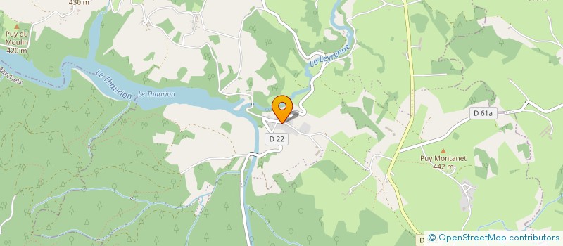 localisation de l'entreprise GAEC VALAUD à SAINT-DIZIER-MASBARAUD