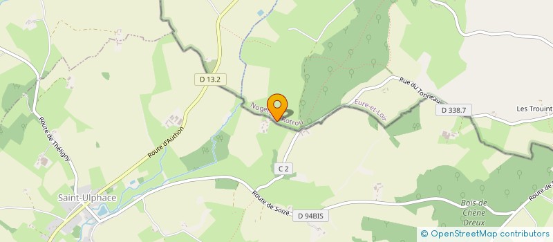 localisation de l'entreprise GAEC VALBERT à AUTHON-DU-PERCHE