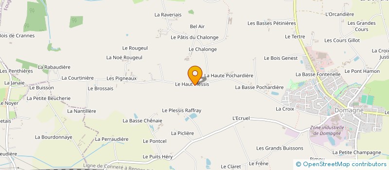 localisation de l'entreprise GAEC VALET  DOMAGNE