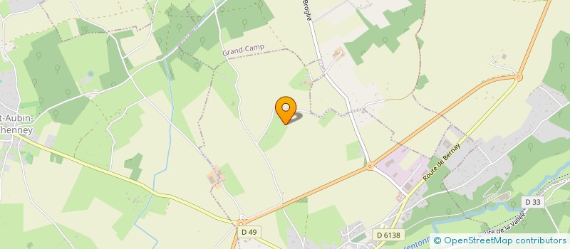 localisation de l'entreprise GAEC VANDERMEERSCH  BROGLIE