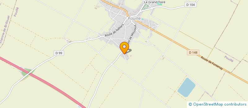 localisation de l'entreprise GAEC VAP  POUILLE