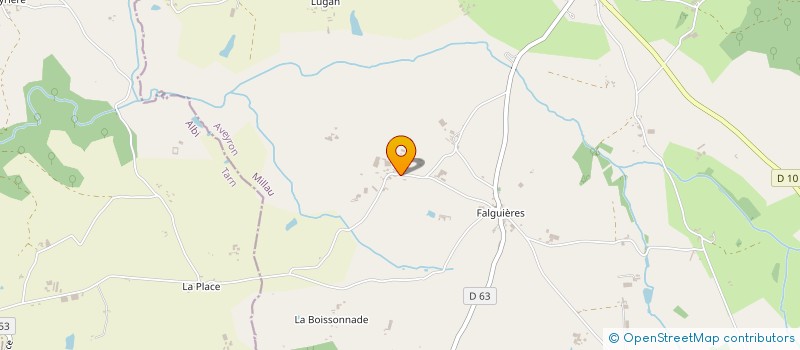 localisation de l'entreprise GAEC VERGNES-MOLINIER à LEDERGUES