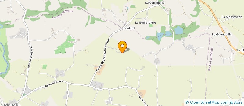 localisation de l'entreprise GAEC VICTOR à SAVIGNY-LE-VIEUX