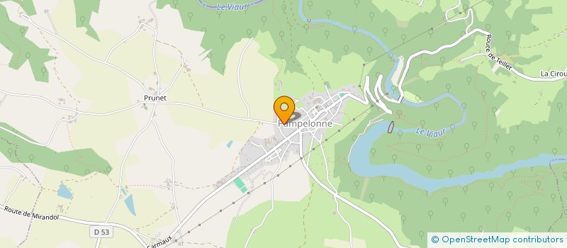 localisation de l'entreprise GAEC VIEILLEDENT à PAMPELONNE