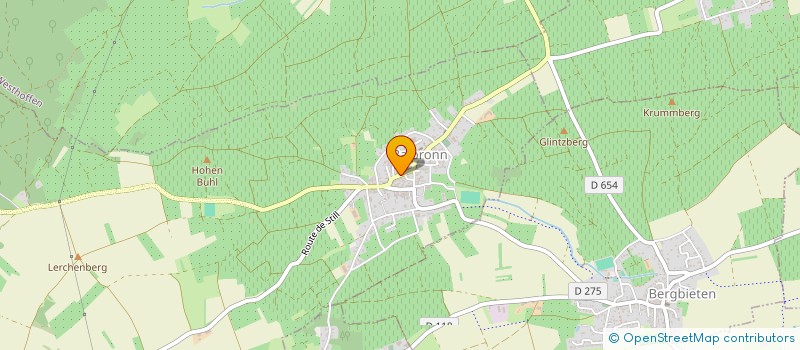 localisation de l'entreprise GAEC VIGNOBLE FREDERIC BECHTOLDT  BALBRONN