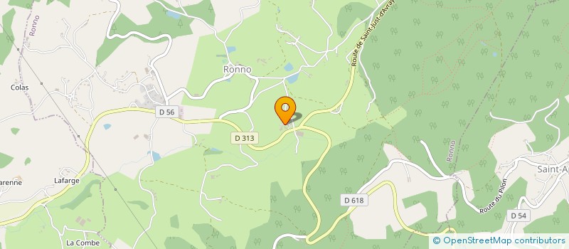 localisation de l'entreprise GAEC VIGNON à RONNO