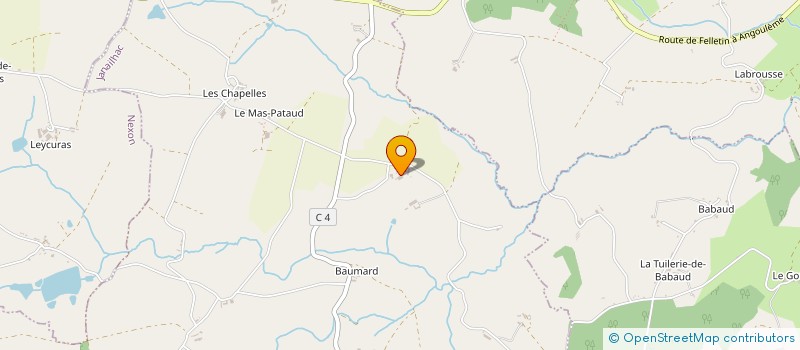 localisation de l'entreprise GAEC VILLENEUVE à JANAILHAC