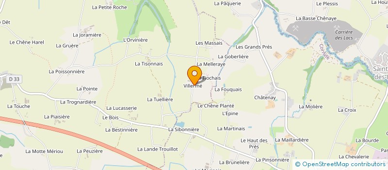 localisation de l'entreprise GAEC VILLERME à SAINT-DIDIER