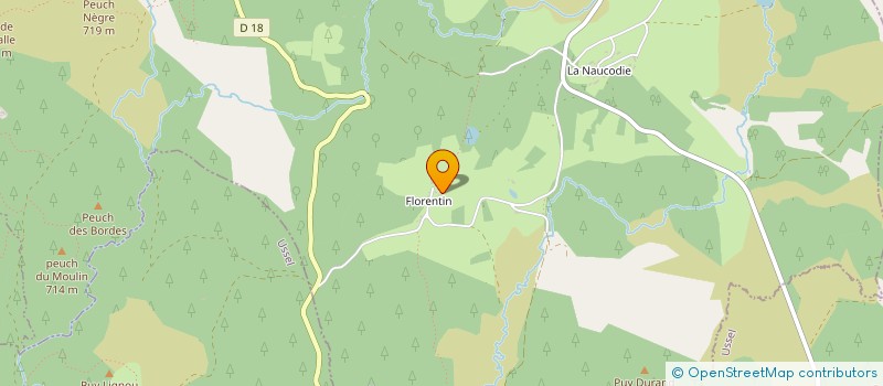 localisation de l'entreprise GAEC VINATIER  BONNEFOND