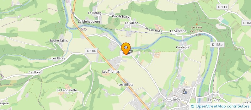 localisation de l'entreprise GAEC VIVIER  LA VILLETTE