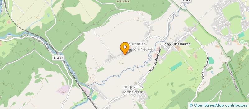 localisation de l'entreprise GAEC VOIES DU MONT à FOURCATIER-ET-MAISON-NEUVE