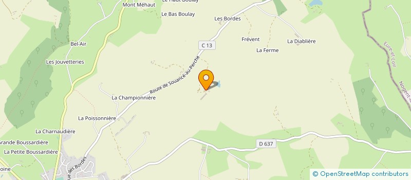 localisation de l'entreprise GAEC VOISIN à CETON