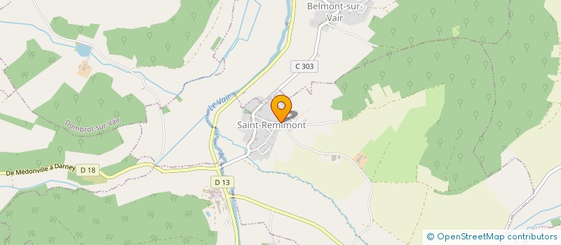 localisation de l'entreprise GAEC VON BURG à SAINT-REMIMONT