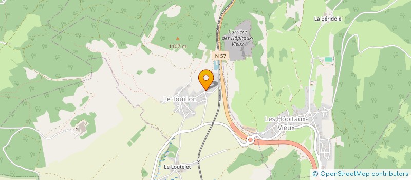 localisation de l'entreprise GAEC VUEZ à TOUILLON-ET-LOUTELET