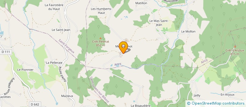 localisation de l'entreprise GAEC VULPAT à ANCY