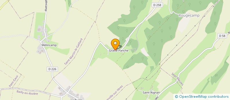 localisation de l'entreprise GAEC WALET  CUVERVILLE-SUR-YERES