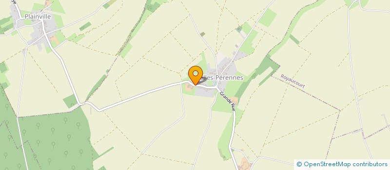 localisation de l'entreprise GAEC WARME FRERES  WELLES-PERENNES