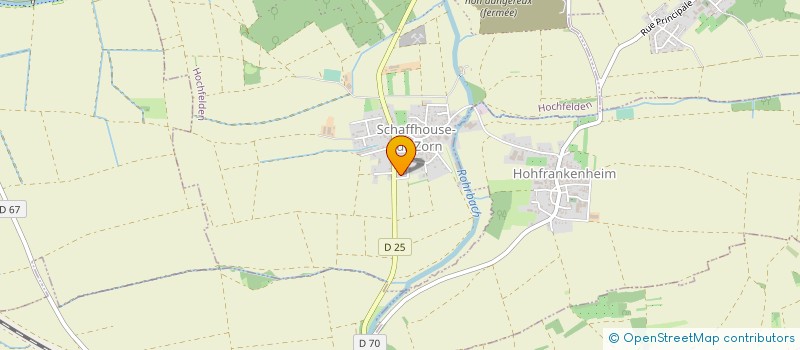 localisation de l'entreprise GAEC WINCKEL à BOSSENDORF
