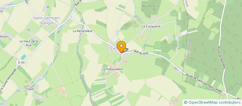 localisation de l'entreprise GAEC ZIJP-VERDULT à LEFFARD