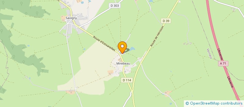 localisation de l'entreprise GAEDO  VERNEIX