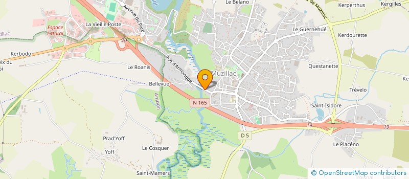 localisation de l'entreprise GAEL à MUZILLAC
