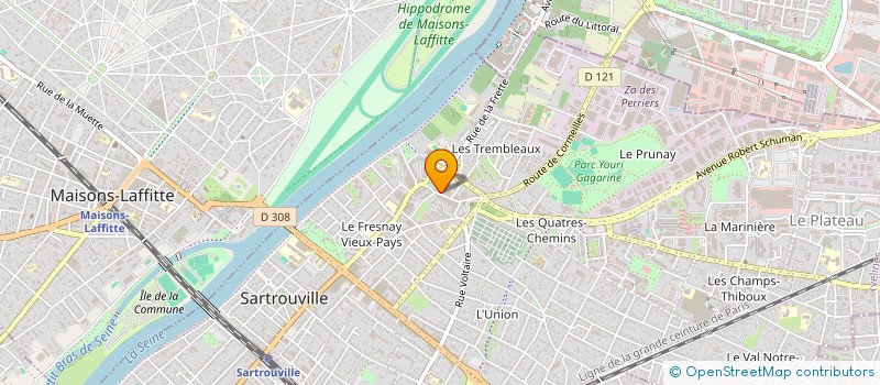 localisation de l'entreprise GAEL & ASEL  SARTROUVILLE