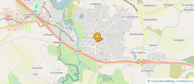 localisation de l'entreprise GAEL BIO à MUZILLAC