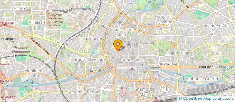 localisation de l'entreprise GAEL CONSULTING à RENNES